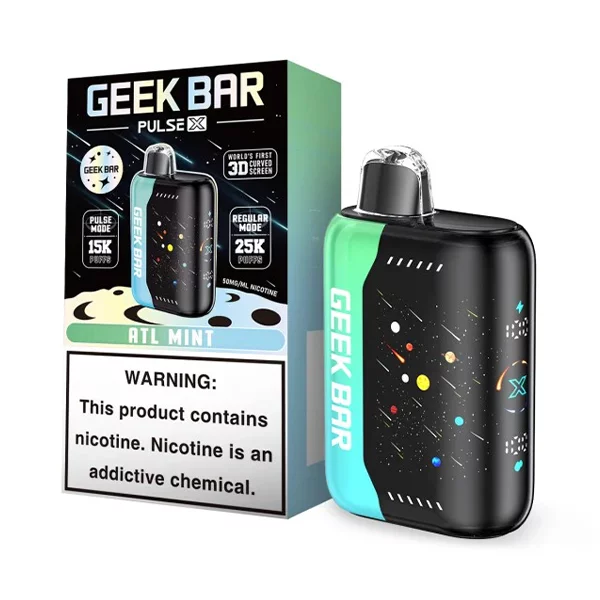 ATL Mint Geek Bar Pulse X 25000 Puffs Disposable Vape